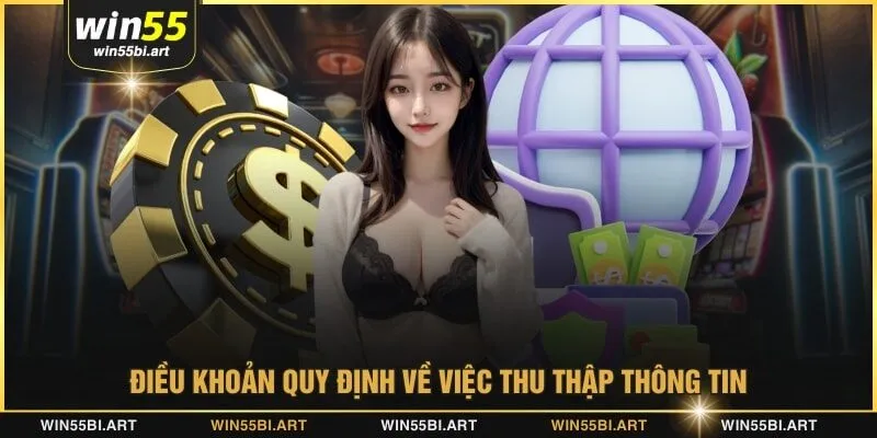 Điều khoản quy định về việc thu thập thông tin